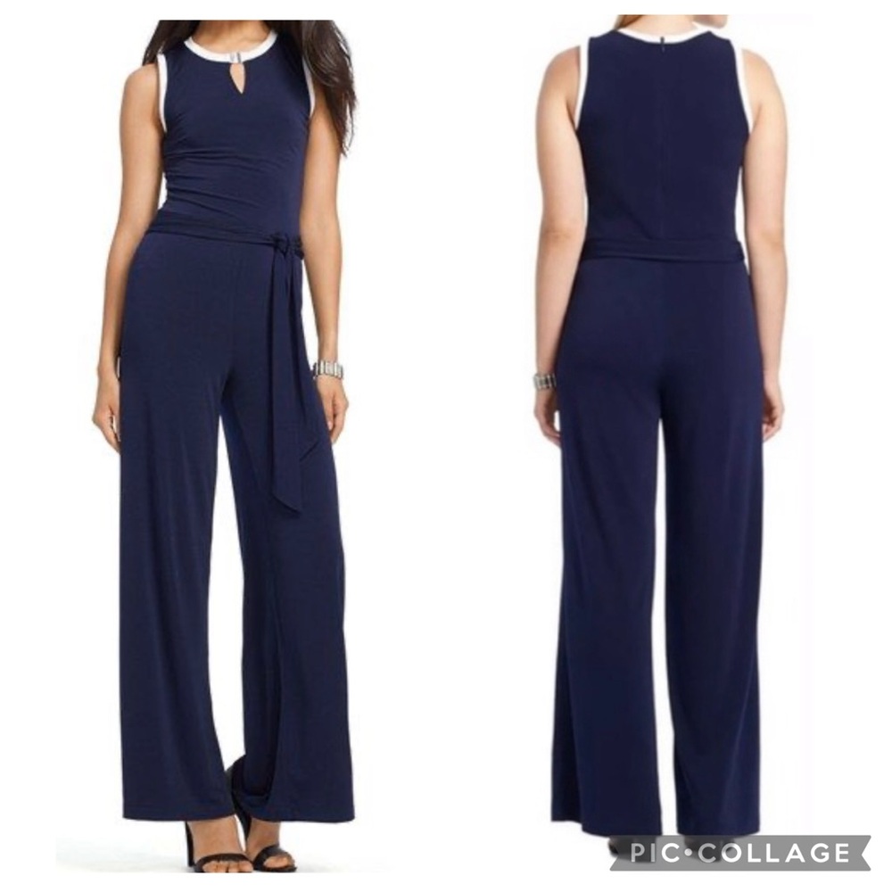 Lauren Ralph Lauren Navy Jumpsuit